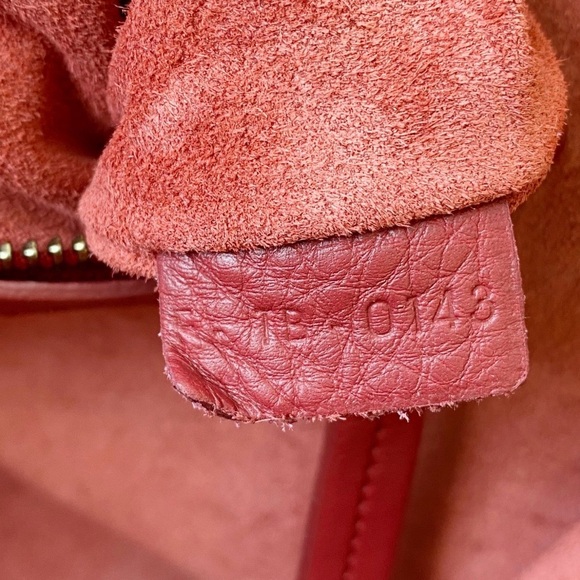 Celine Phantom Luggage Red - Picture 4 of 12